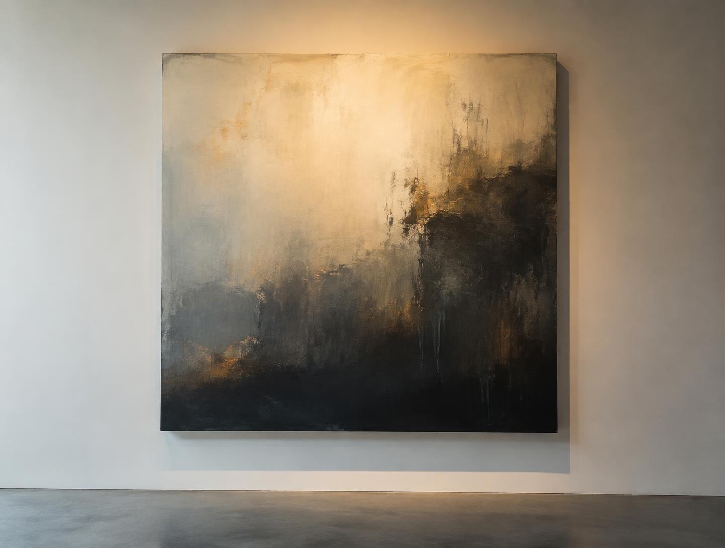 Installation view of the current exhibition, The White Room